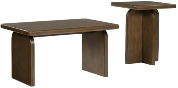 Signature Design by Ashley® Shawbeck 2-Piece Medium Brown Occasional Table Set