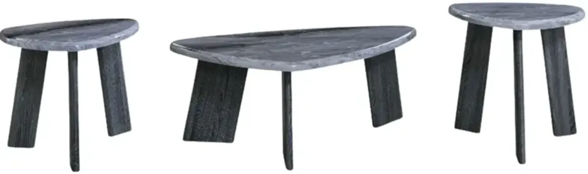 Signature Design by Ashley® Bluebond 3-Piece Gray Occasional Table Set