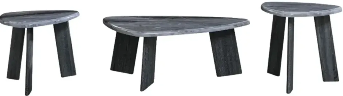 Signature Design by Ashley® Bluebond 3-Piece Gray Occasional Table Set