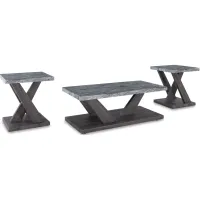Signature Design by Ashley® Bensonale 3-Piece Brown/Gray Table Set