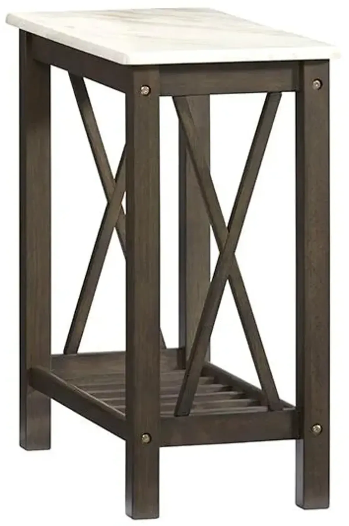 Progressive® Furniture Chairsides III Dark Umber Chairside Table