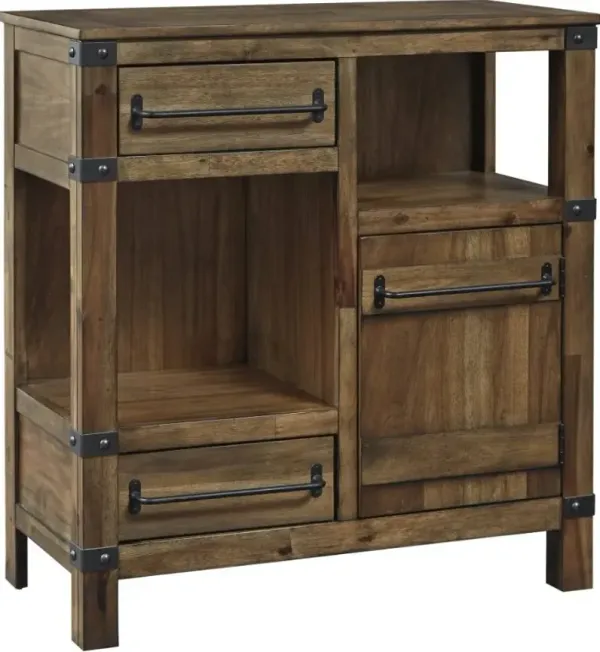 Signature Design by Ashley® Roybeck Light Brown Accent Cabinet