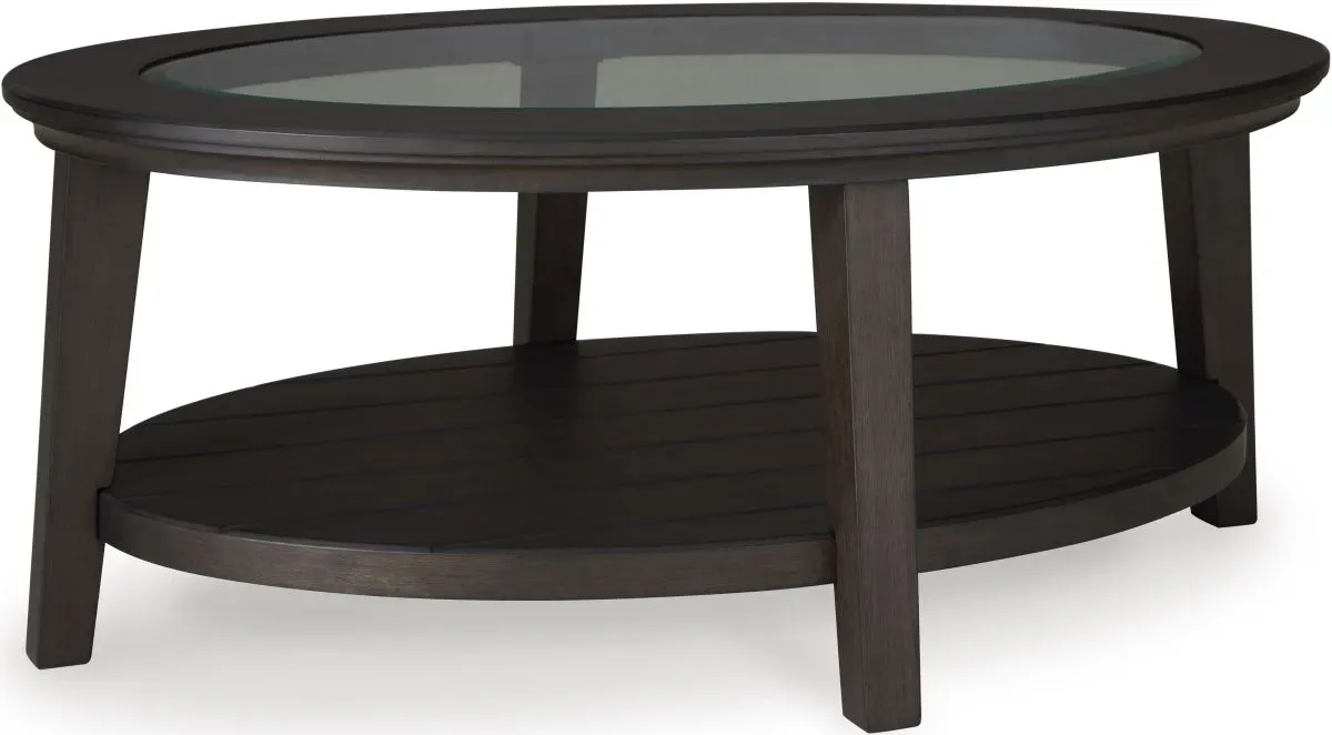 Signature Design by Ashley® Celamar Dark Brown Coffee Table