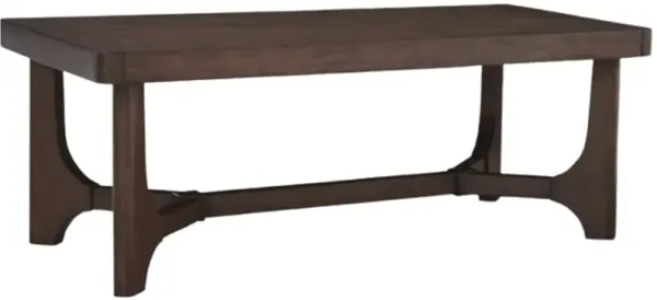 Signature Design by Ashley® Korestone Dark Brown Rectangular Cocktail Table
