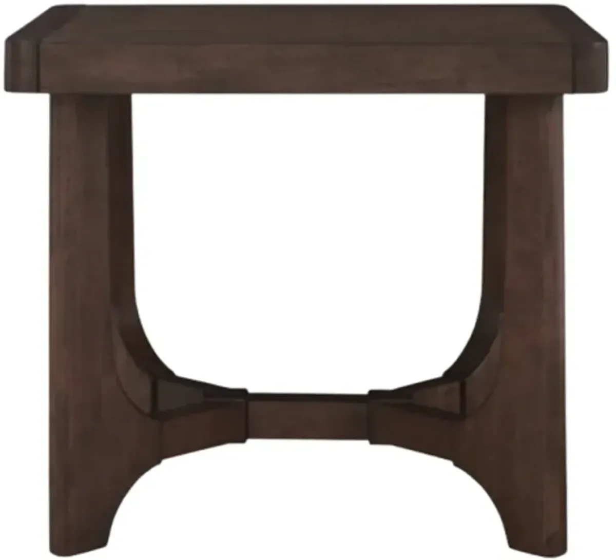 Signature Design by Ashley® Korestone Dark Brown Rectangular End Table