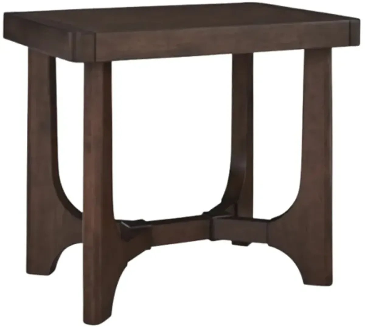 Signature Design by Ashley® Korestone Dark Brown Rectangular End Table
