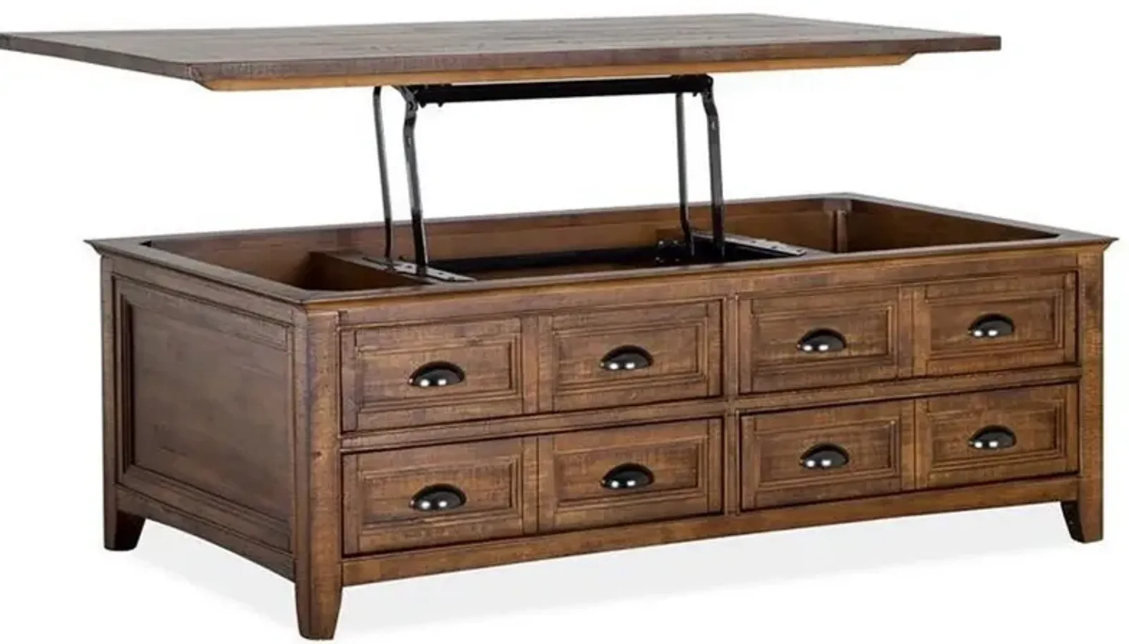 Magnussen Home® Bay Creek Toasted Nutmeg Lift Top Storage Cocktail Table 