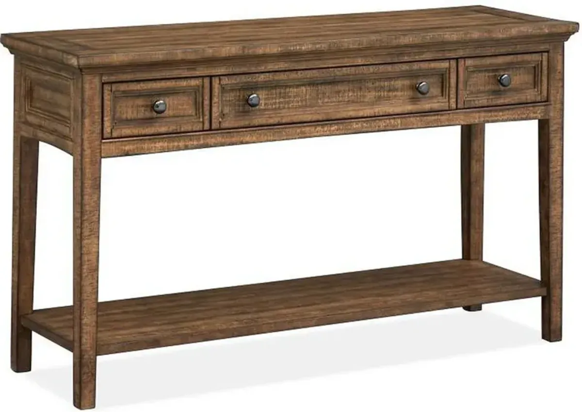 Magnussen Home® Bay Creek Toasted Nutmeg Rectangular Sofa Table