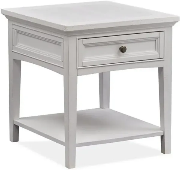 Magnussen Home® Heron Cove Chalk White End Table