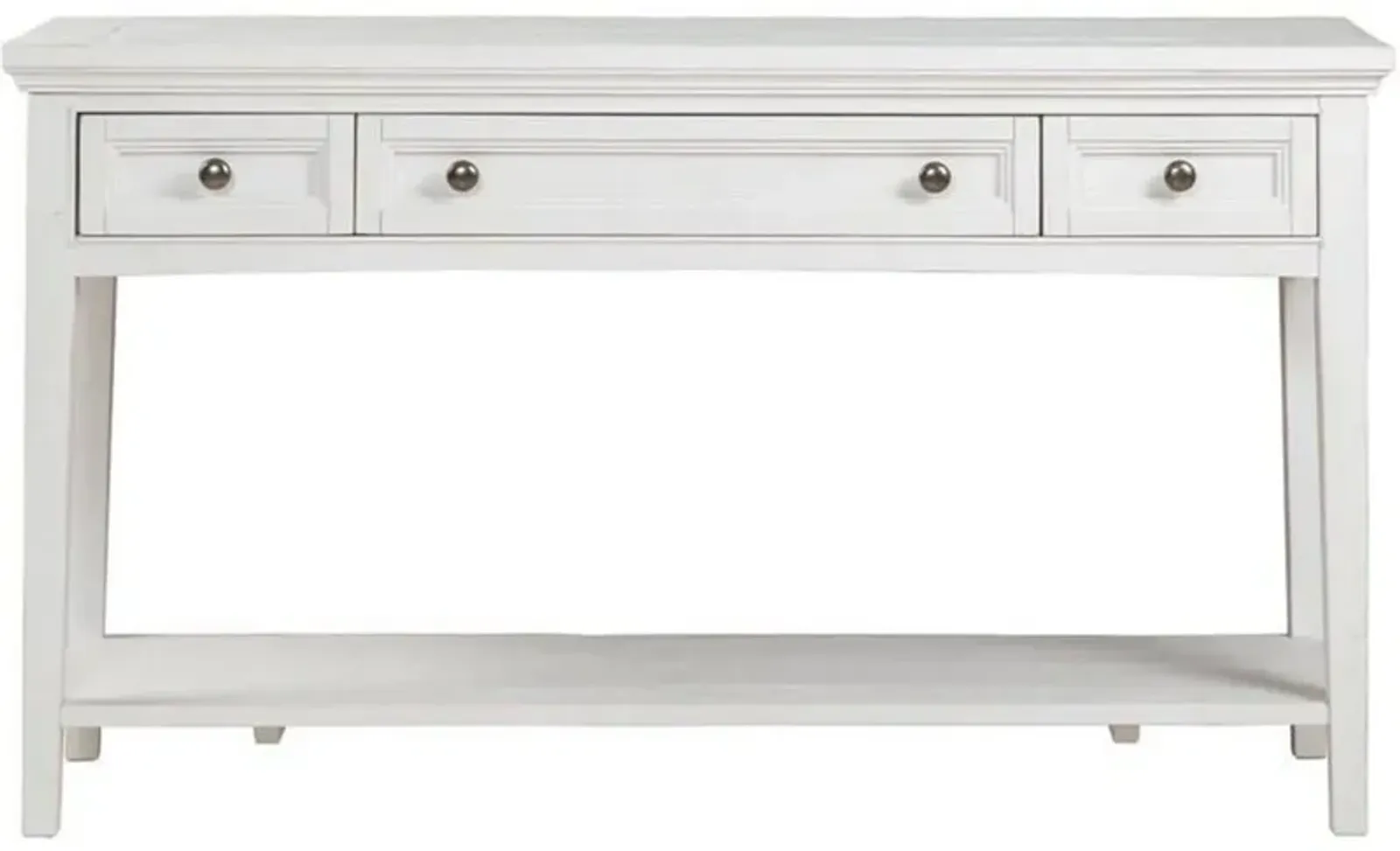 Magnussen Home® Heron Cove Chalk White Rectangular Sofa Table