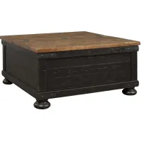 Signature Design by Ashley® Valebeck Two-Tone Square Lift Top Coffee Table