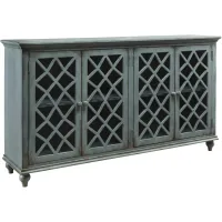 Signature Design by Ashley® Mirimyn Antique Teal Accent Cabinet