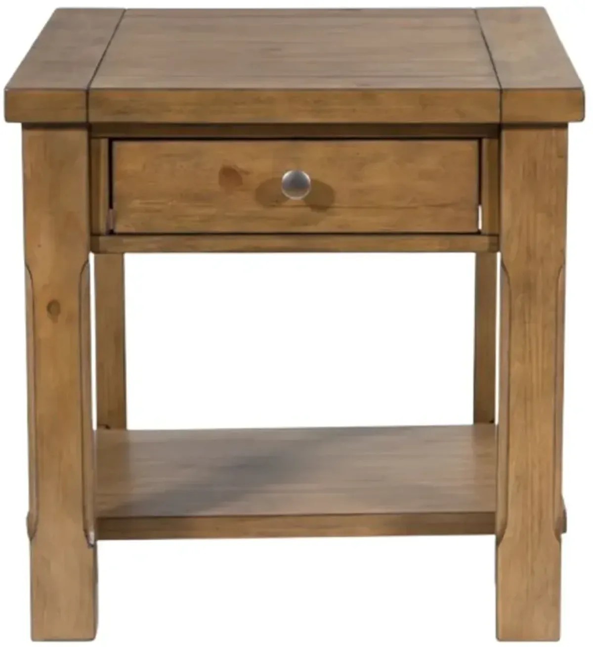 Signature Design by Ashley® Vandenmore Medium Brown Rectangular End Table