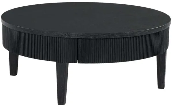 Signature Design by Ashley® Marstream Black Round Cocktail Table