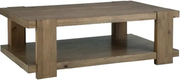 Signature Design by Ashley® Flangren Light Brown Cocktail Table