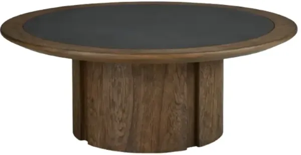 Signature Design by Ashley® Dontayne Warm Brown Round Cocktail Table