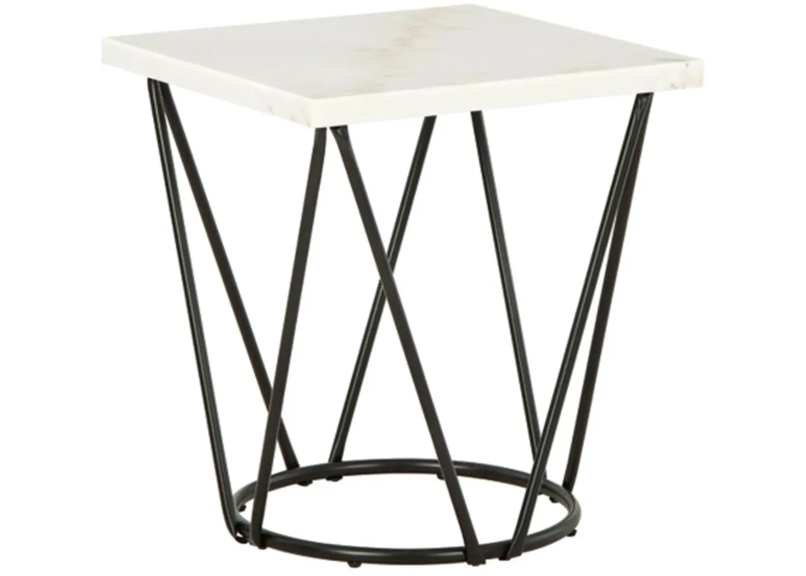 Signature Design by Ashley® Vancent White/Black End Table