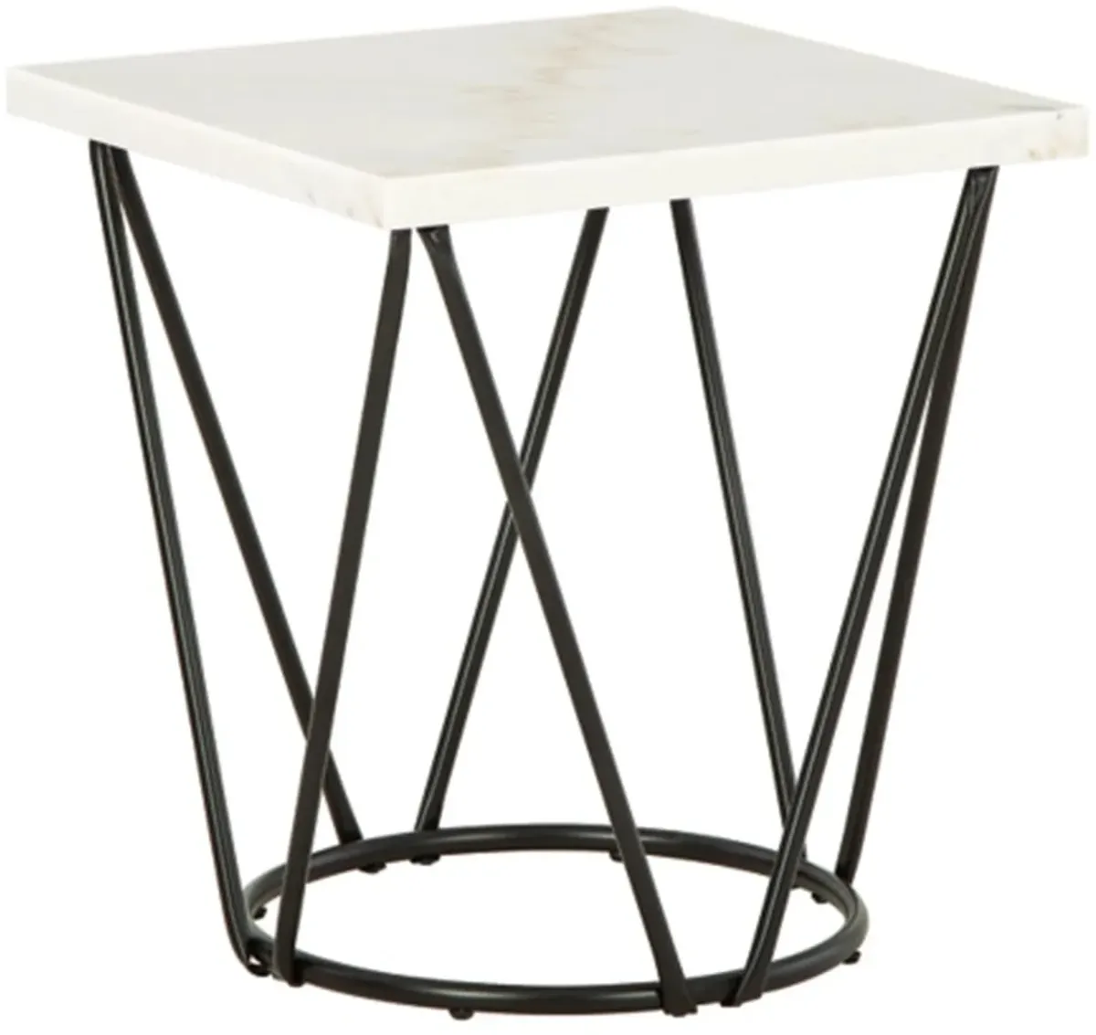 Signature Design by Ashley® Vancent White/Black End Table