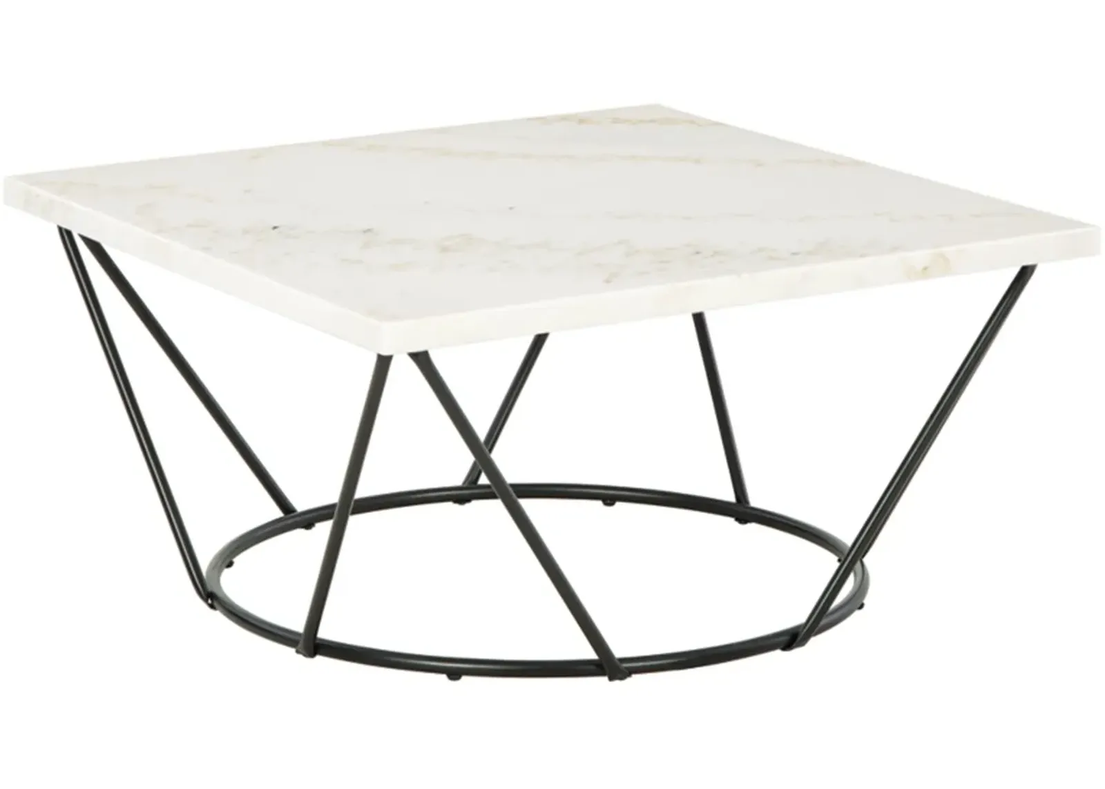 Signature Design by Ashley® Vancent White/Black Coffee Table