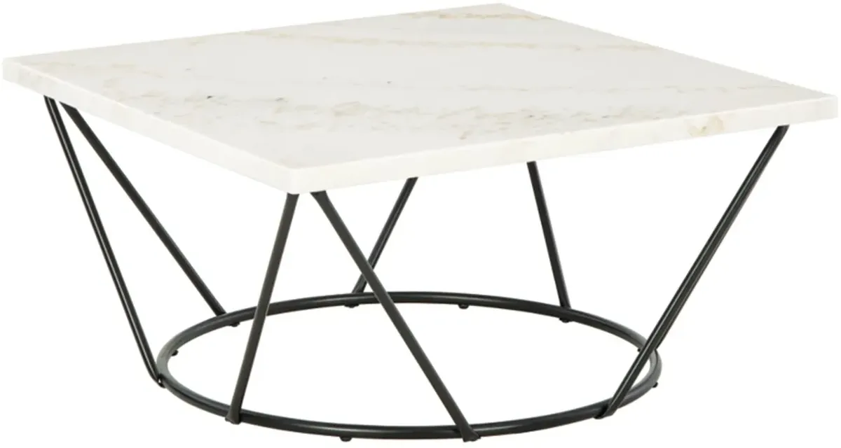 Signature Design by Ashley® Vancent White/Black Coffee Table