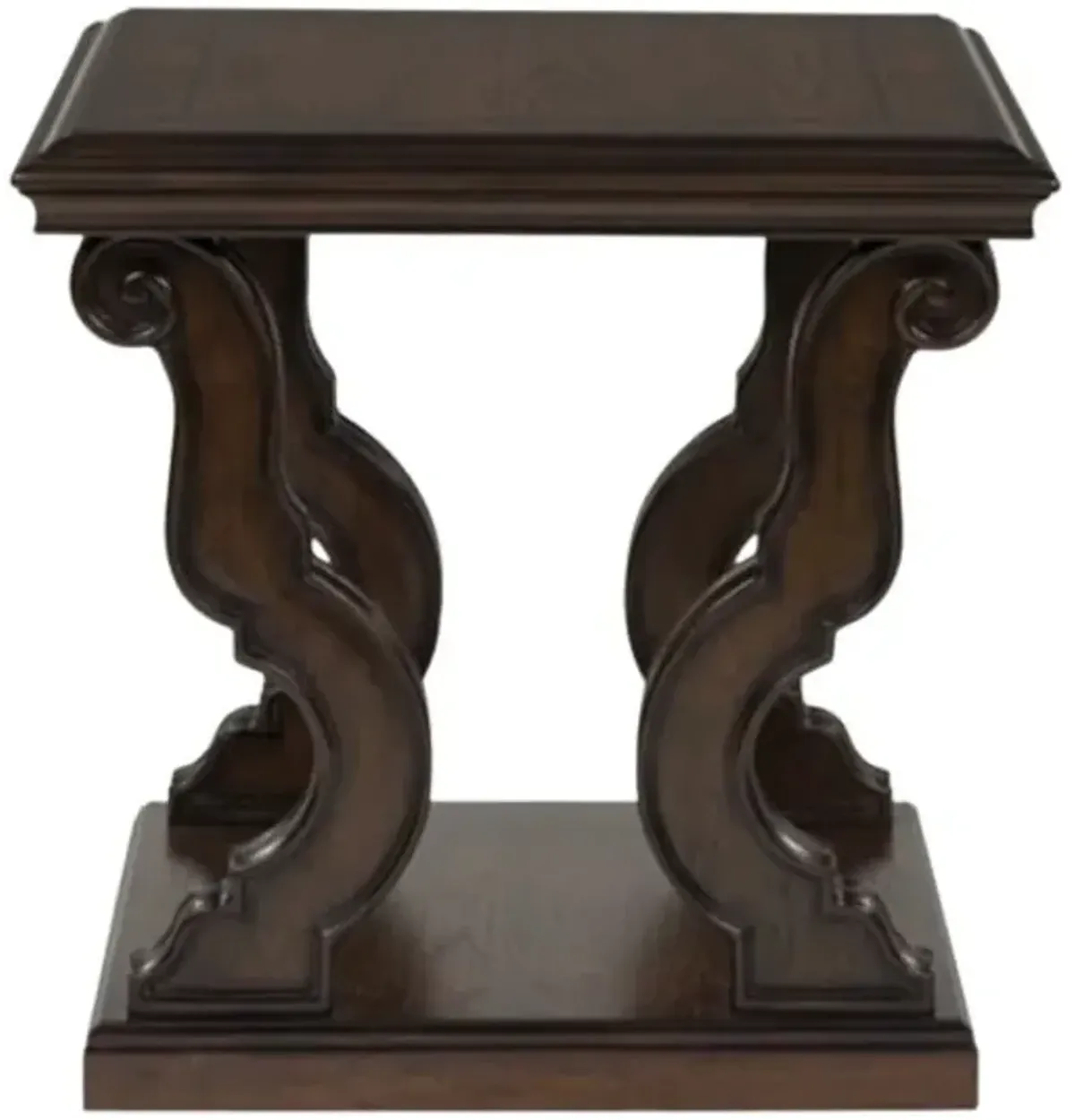 Signature Design by Ashley® Maylee Dark Brown Square End Table
