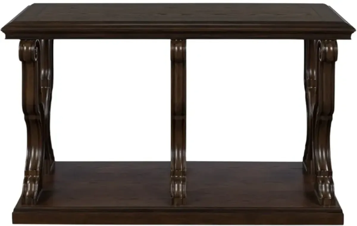 Signature Design by Ashley® Maylee Dark Brown Sofa Table