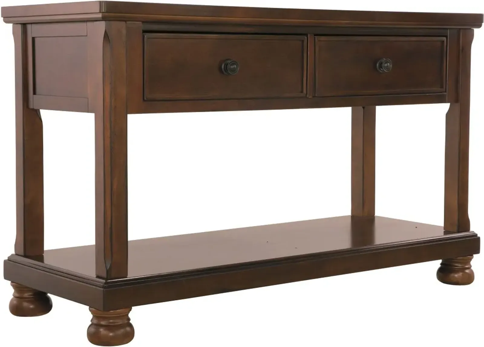 Signature Design by Ashley® Porter Rustic Brown Console Sofa Table