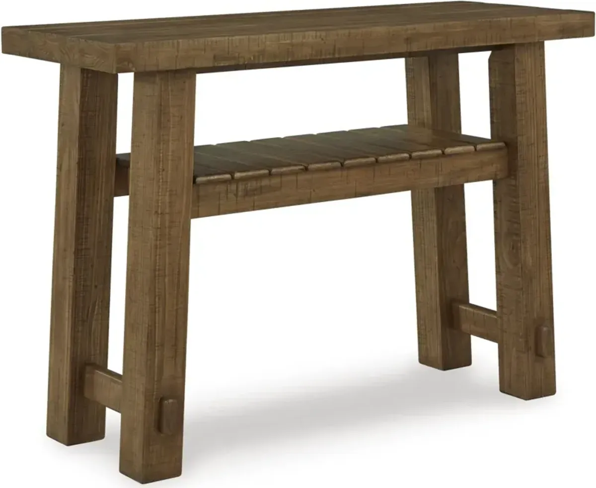 Signature Design by Ashley® Mackifeld Warm Brown Sofa Table