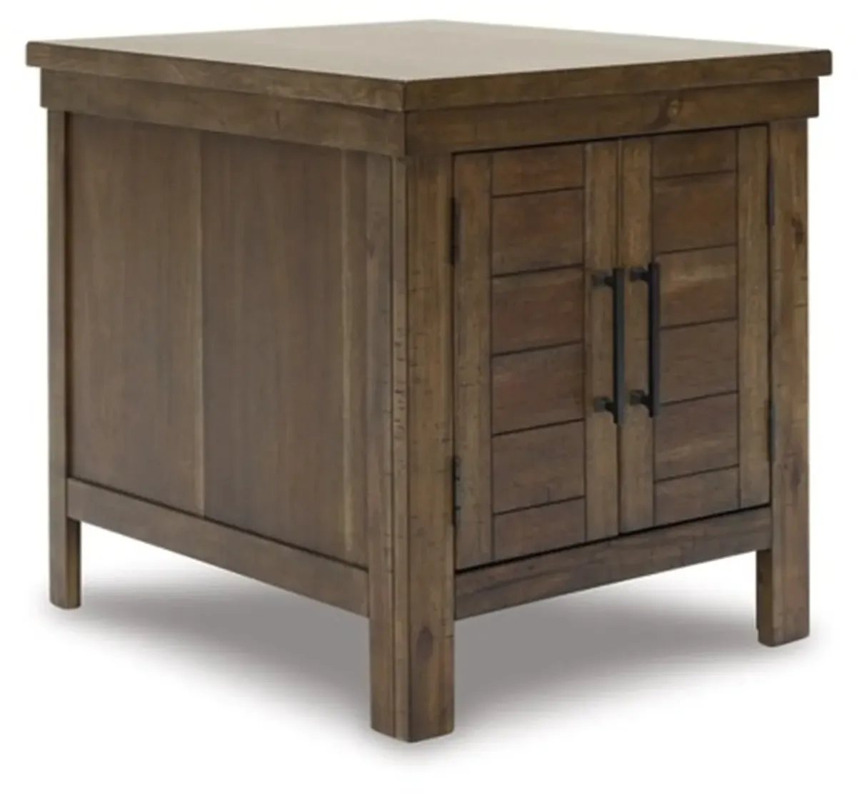 Signature Design by Ashley® Moriville Grayish Brown End Table