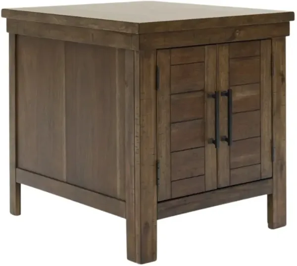 Signature Design by Ashley® Moriville Tobacco Brown End Table