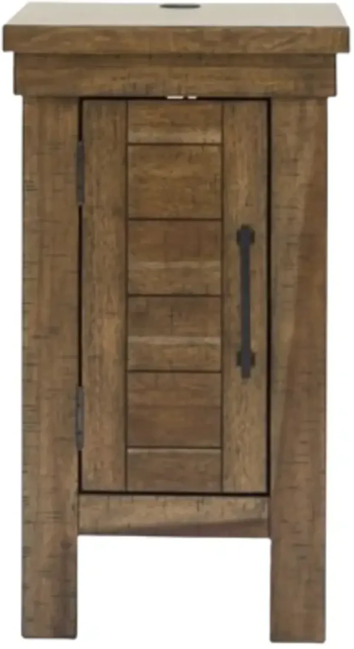 Signature Design by Ashley® Moriville Grayish Brown Chairside End Table