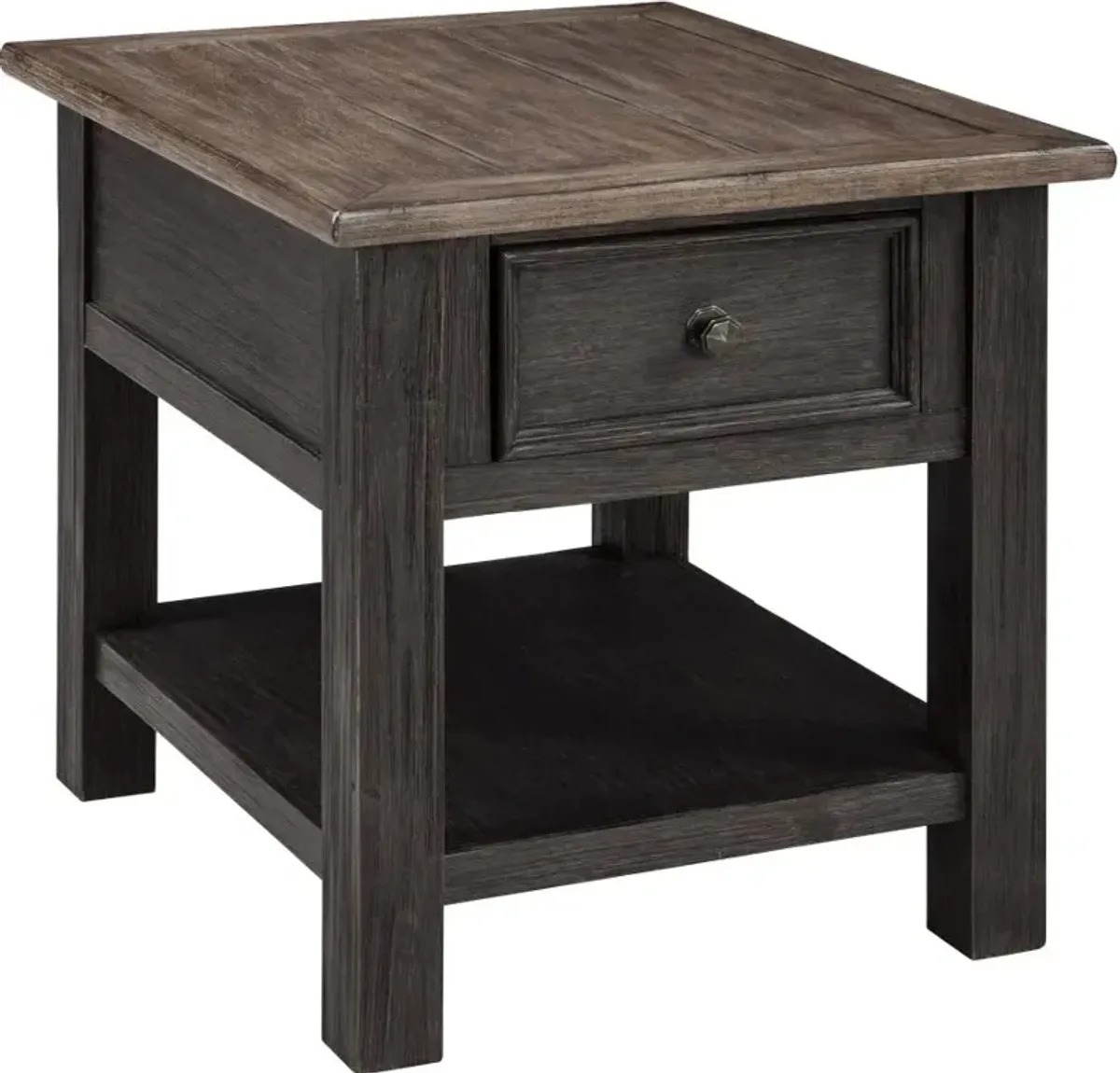 Signature Design by Ashley® Tyler Creek Grayish Brown/Black End Table