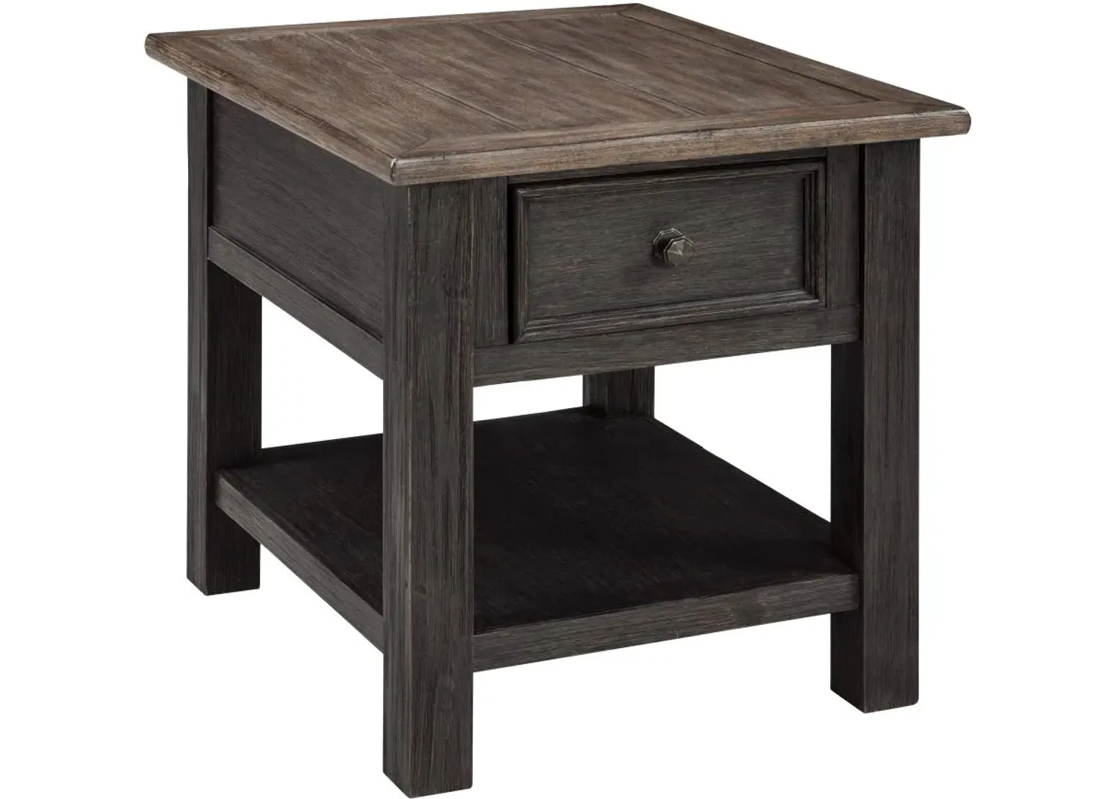 Signature Design by Ashley® Tyler Creek Grayish Brown/Black End Table