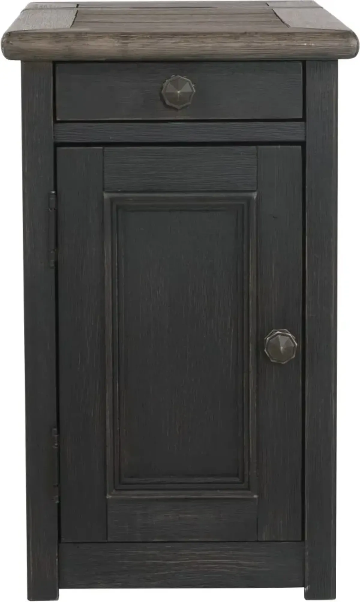 Signature Design by Ashley® Tyler Creek Grayish Brown/Black Chair Side Table