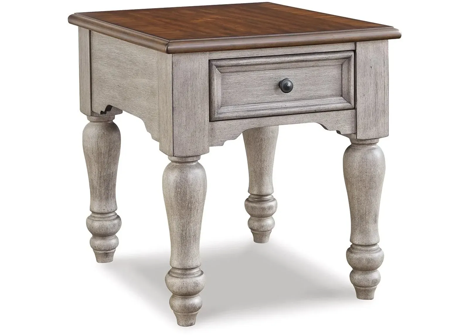 Signature Design by Ashley® Lodenbay Antique Gray/Brown End Table