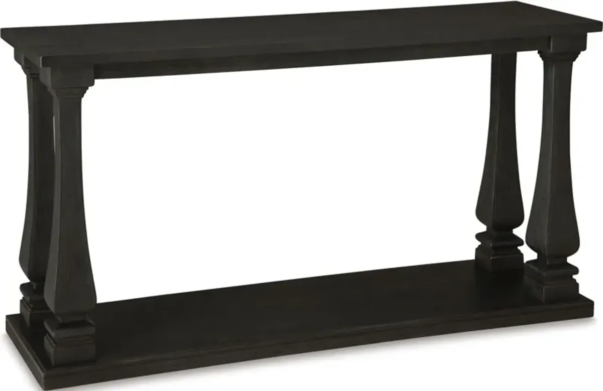 Signature Design by Ashley® Wellturn Black Sofa Table