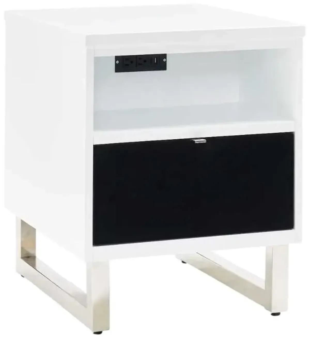 Signature Design by Ashley® Gardoni Black/White Chairside End Table