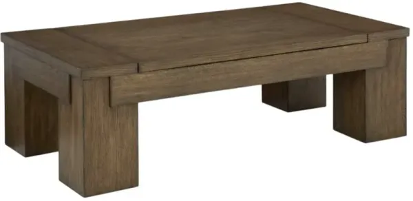 Signature Design by Ashley® Rosswain Warm Brown Lift-Top Coffee Table