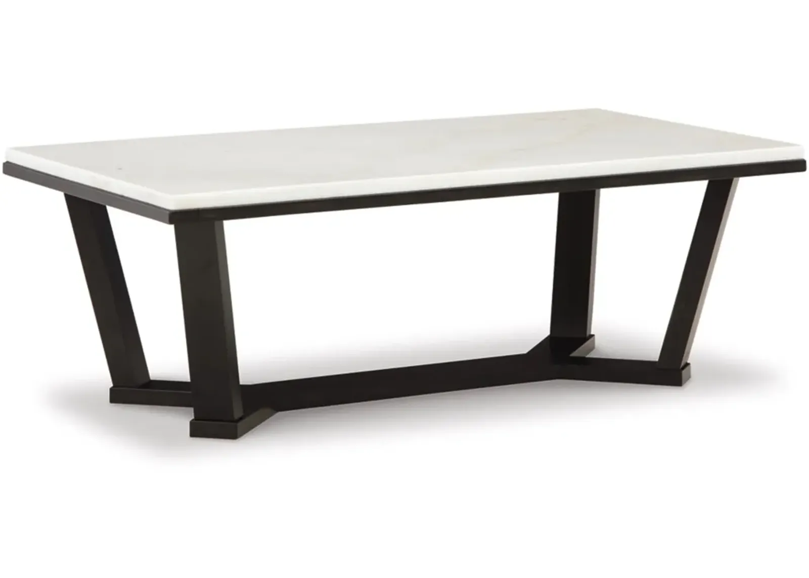 Signature Design by Ashley® Fostead White/Espresso Coffee Table