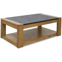 Signature Design by Ashley® Quentina Light Brown/Black Lift Top Coffee Table