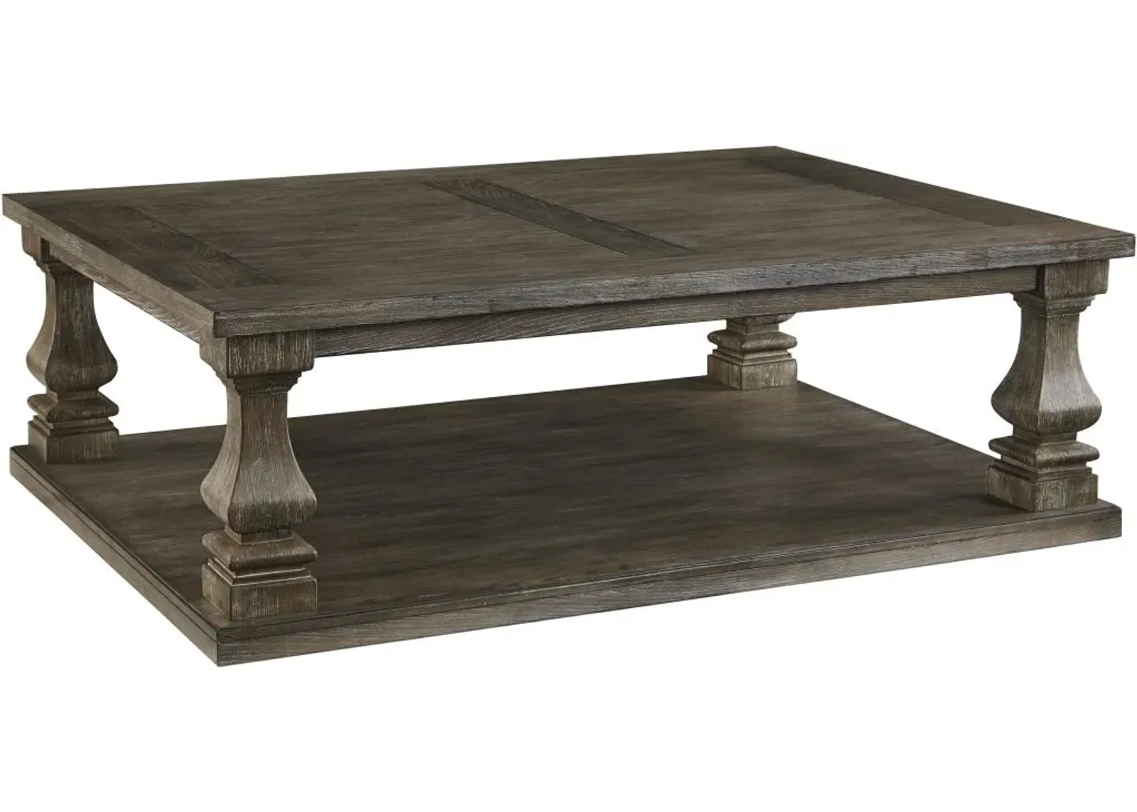 Signature Design by Ashley® Johnelle Weathered Gray Coffee Table