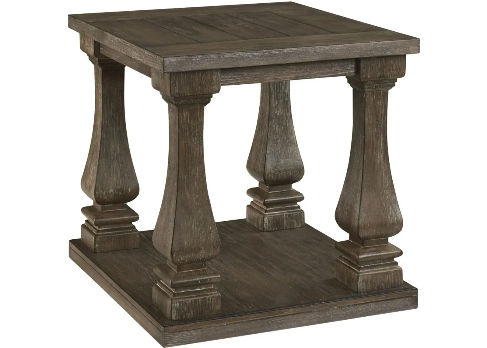 Signature Design by Ashley® Johnelle Weathered Gray End Table