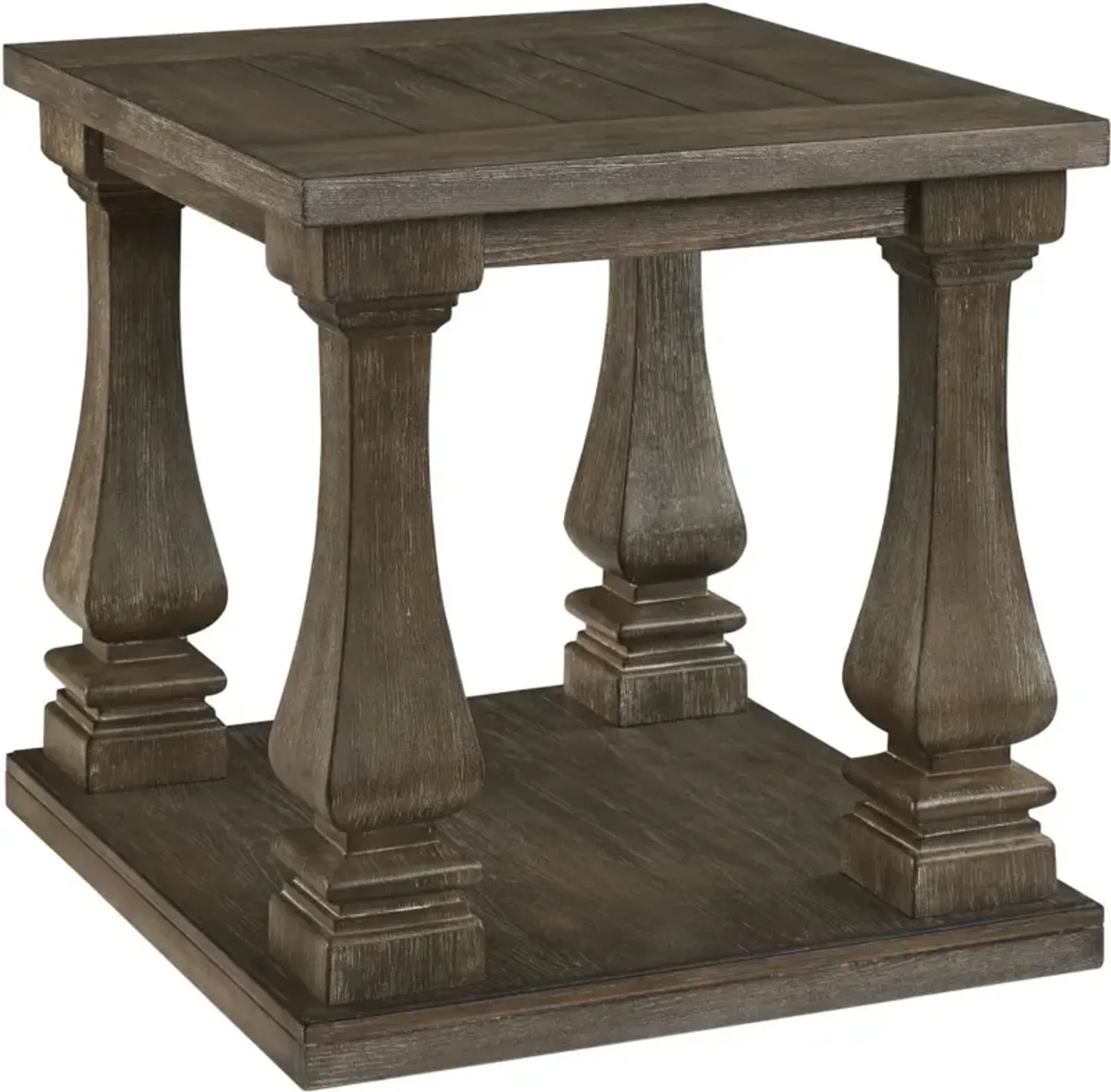 Signature Design by Ashley® Johnelle Weathered Gray End Table