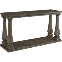 Signature Design by Ashley® Johnelle Weathered Gray Sofa Table