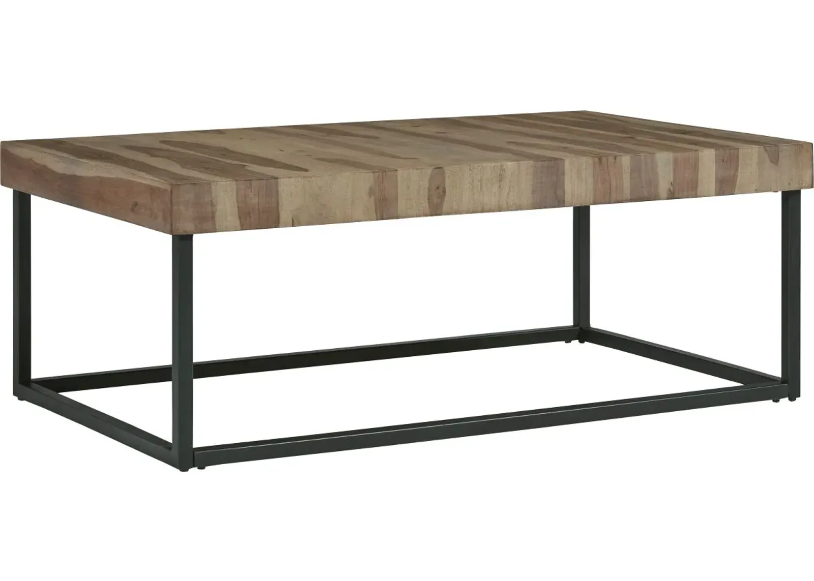 Signature Design by Ashley® Bellwick Natural/Black Coffee Table