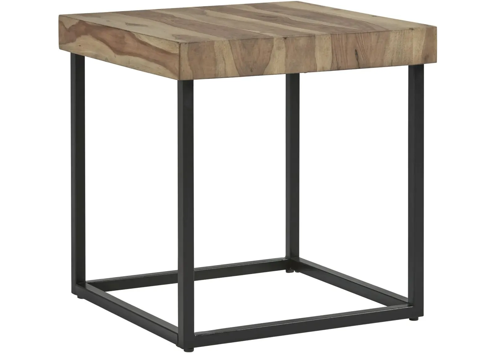 Signature Design by Ashley® Bellwick Natural/Black End Table