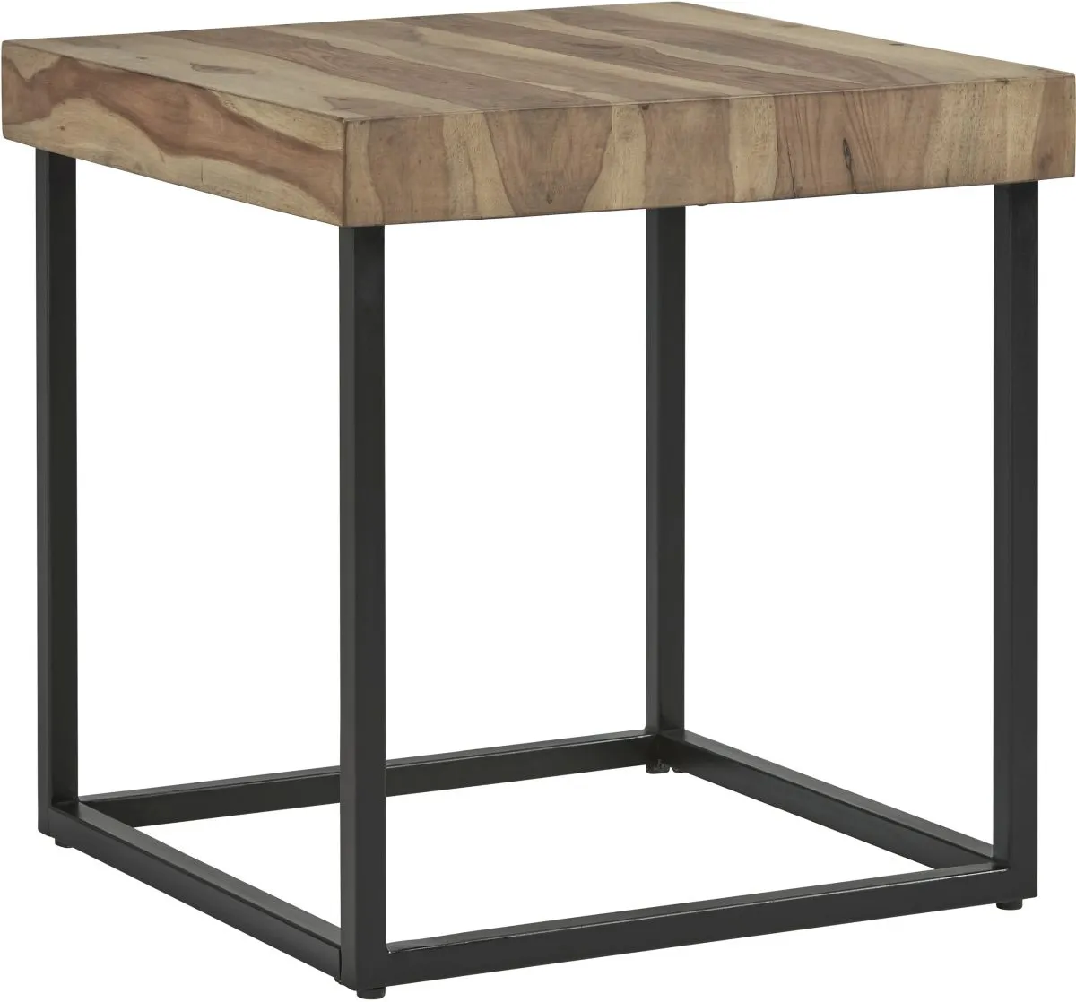 Signature Design by Ashley® Bellwick Natural/Black End Table