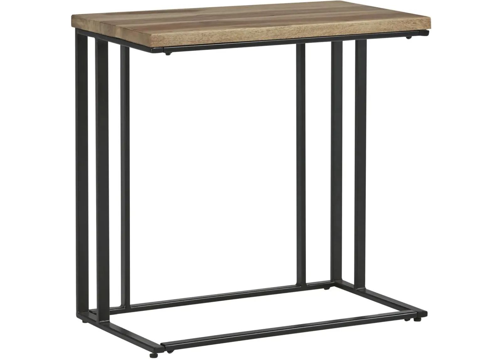 Signature Design by Ashley® Bellwick Natural/Black Chairside End Table