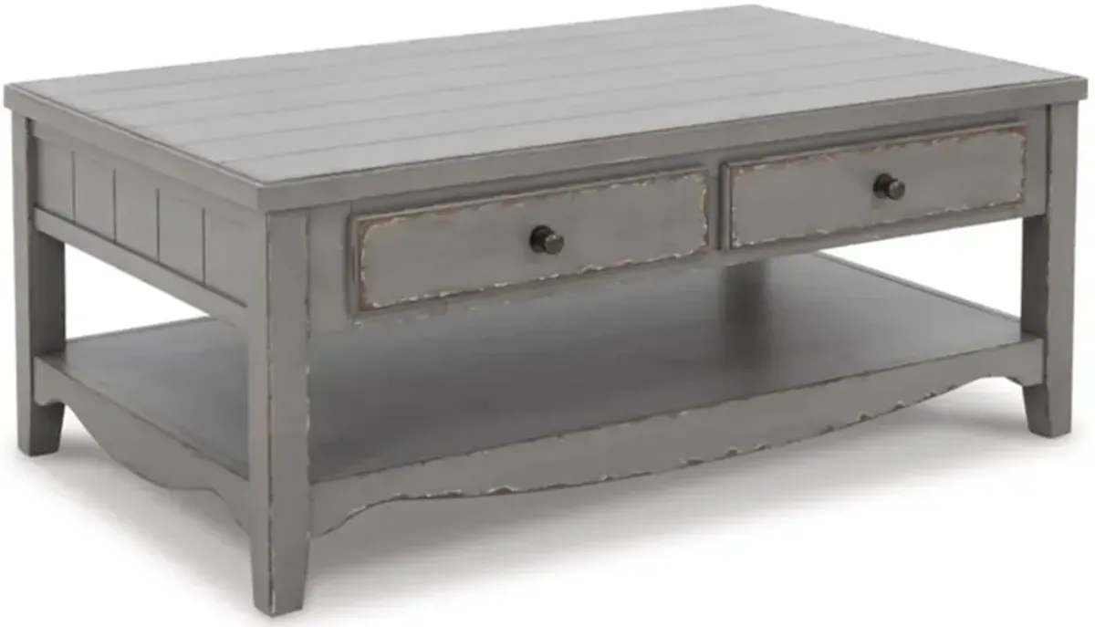 Signature Design by Ashley® Charina Antique Gray Coffee Table