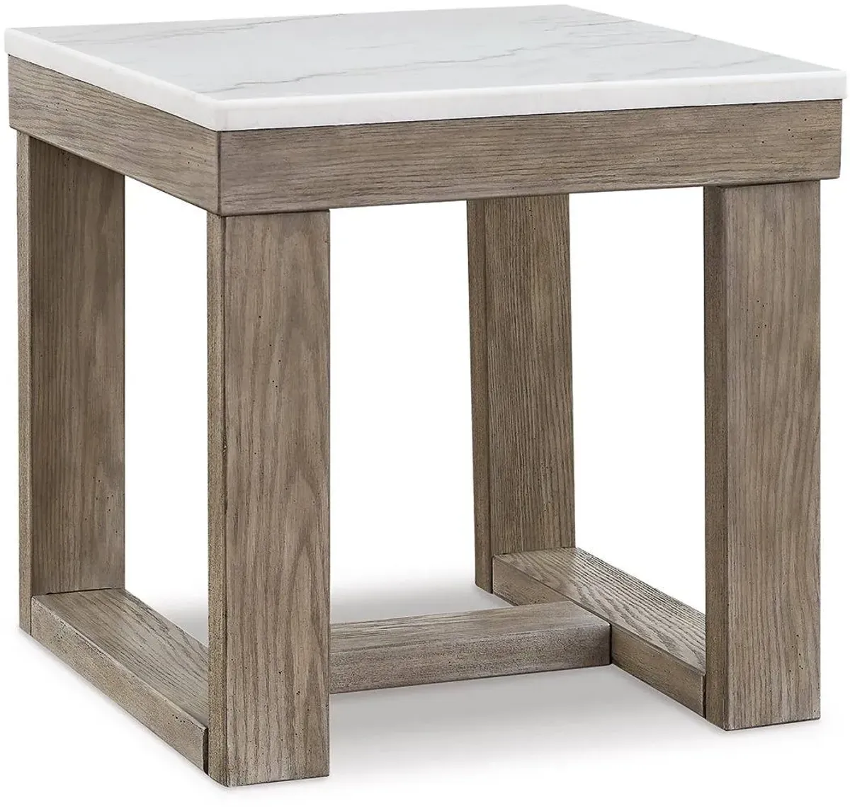 Signature Design by Ashley® Loyaska Brown/Ivory End Table